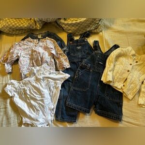 Oshkosh bundle size 9-12 months girls